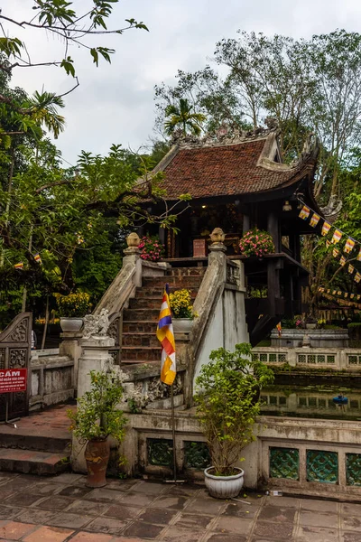 Hanoi Vietnam January 2020 Three Pillar Pagoda Hanoi — 스톡 사진