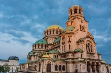 Bulgaristan 'ın Sofya kentindeki Aleksander Nevsky Ortodoks Katedrali