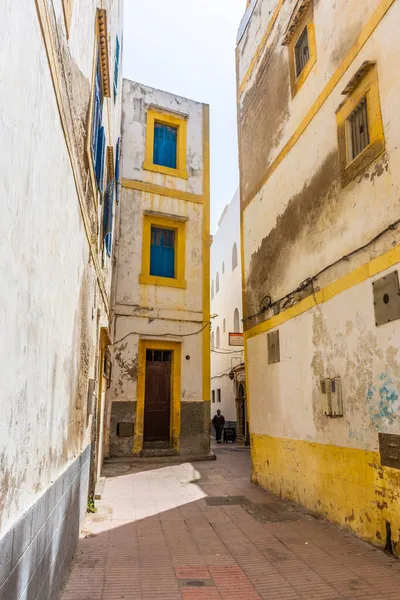 Stara Ulica Medynie Essaouira Maroko — Zdjęcie stockowe