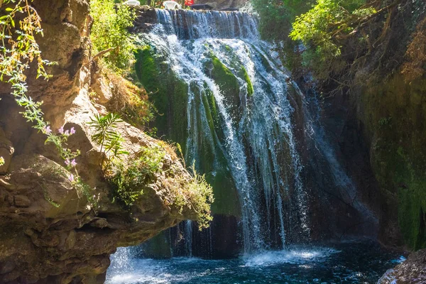 Wasserfall Von Akchour Talassemtane Nationalpark Marokko — Stockfoto