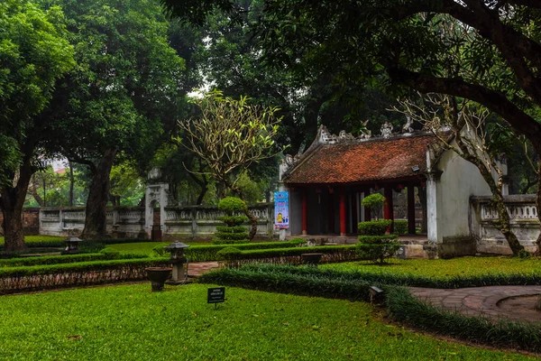 Hanoi Vietnam Gennaio 2020 Tempio Della Letteratura Hanoi — Foto Stock