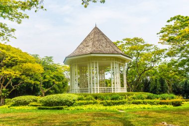 Singapur Botanik Bahçelerindeki Pavilion