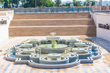 Rabat, Fas Hassan Tower yakınındaki Çeşme