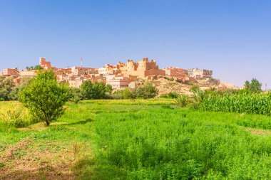 Tinghir vahası, Fas 'ta küçük bir kasaba.