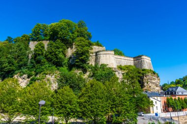 LUXEMBOURG ŞEHRİ, LUXEMBOURG, 21 Temmuz 2020: Lüksemburg Kaleleri