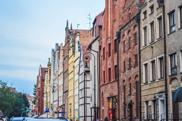 Elblag Polen Augusr 2018 Typische Gebäude Von Elbing — Stockfoto