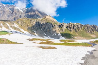 Gran Paradiso Ulusal Parkı, İtalya 'da güzel Alp manzarası