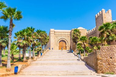 Rabat, Fas kalesinin girişi.