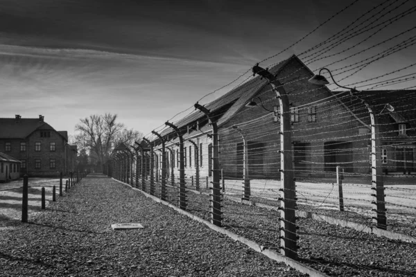 Auschwitz Birkenau Poland Hazi Ran 2022 Auschwitz Naziler Toplama Kampı — Stok fotoğraf