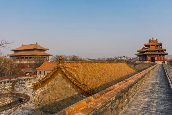 Vue Imprenable Sur Cité Interdite Pékin Chine — Photo