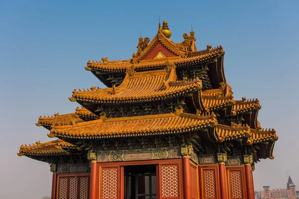Fantastisk Utsikt Över Den Förbjudna Staden Peking Kina — Stockfoto