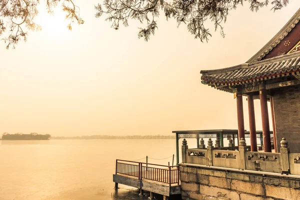 Pekin Çin Deki Yaz Sarayı Nın Güzel Manzarası — Stok fotoğraf