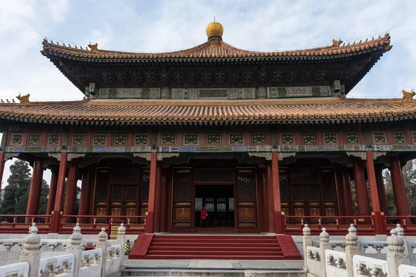 Çin Başkenti Pekin Tarihi Merkezi — Stok fotoğraf