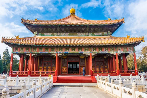 Landmärke Pekings Historiska Centrum Huvudstad Kina — Stockfoto