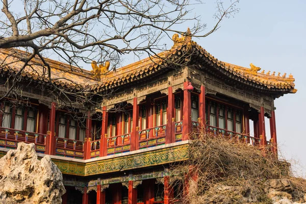 Yasak Pekin Çin Inanılmaz Manzarası — Stok fotoğraf