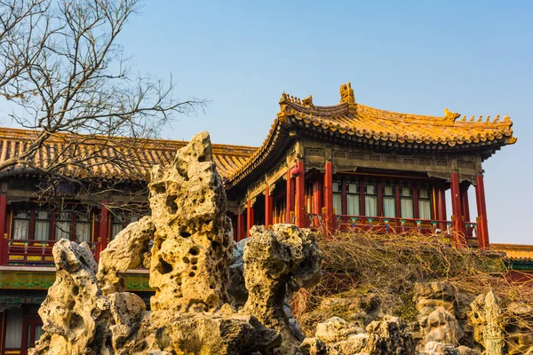 Yasak Pekin Çin Inanılmaz Manzarası — Stok fotoğraf