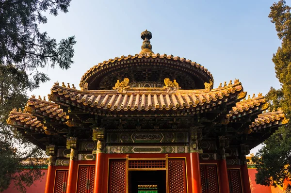 Καταπληκτική Θέα Της Απαγορευμένης Πόλης Του Πεκίνου Κίνα — Φωτογραφία Αρχείου