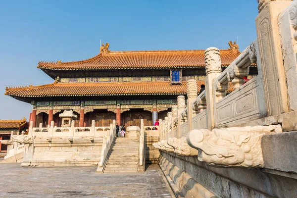 Verbazingwekkend Uitzicht Verboden Stad Beijing China — Stockfoto