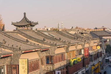 Çin 'in antik başkenti Xi' An 'ın tarihi simgesi.