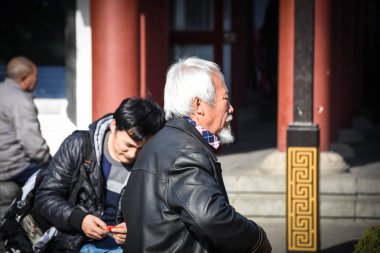 Çin 'in antik başkenti Xi' An 'ın tarihi simgesi.