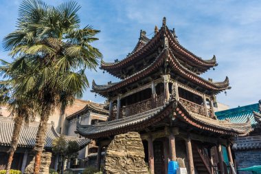 Çin 'in antik başkenti Xi' An 'ın tarihi simgesi.