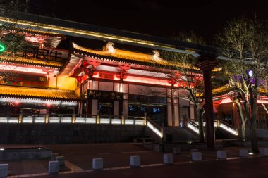 Çin 'in antik başkenti Xi' An 'ın tarihi simgesi.