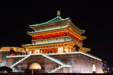 Çin 'in antik başkenti Xi' An 'ın tarihi simgesi.