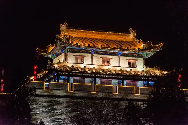 Удивительная Достопримечательность Историческом Городе Сиань Древняя Столица Китая — стоковое фото