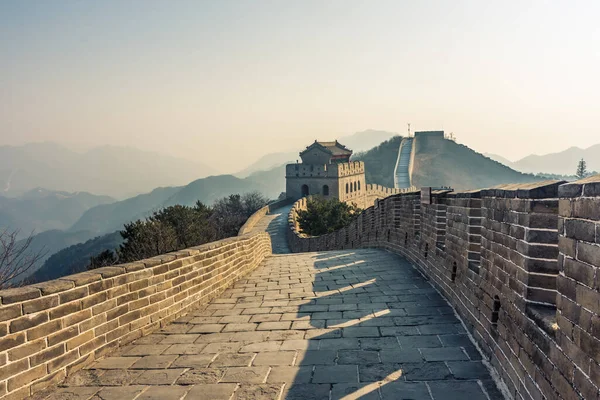 Great Wall China Badaling Section — Stock Photo, Image