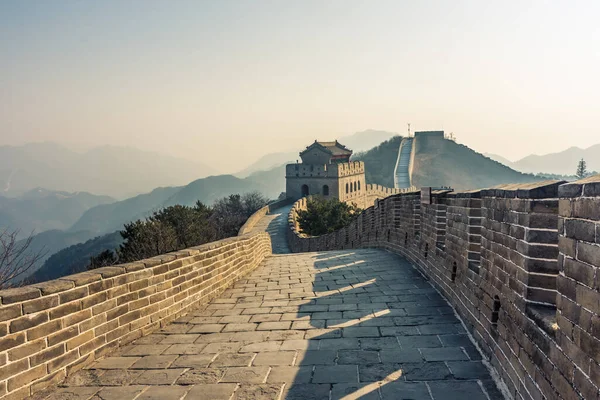 Grande Muraille Chine Badaling Section — Photo