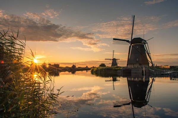 네덜란드의 다이크 놀라운 — 스톡 사진