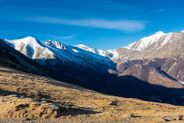 意大利阿尔卑斯山景观 皮埃蒙特 — 图库照片