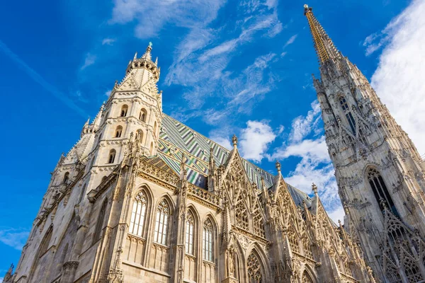 Pohled Stephansdom Vídeňská Katedrála — Stock fotografie