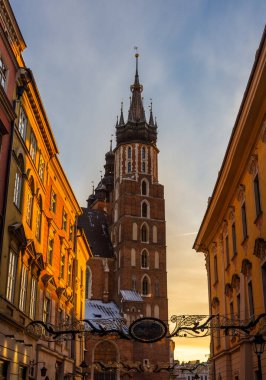 Krakow, Polonya 'daki Aziz Mary Bazilikası