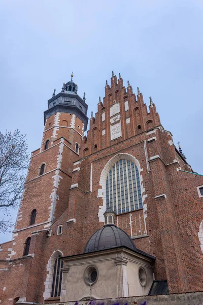 Церковь Старого Города Кракова Польша — стоковое фото