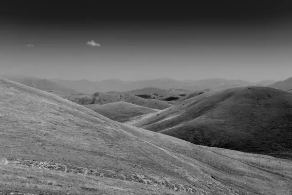 Wunderschöne Landschaft Des Nationalparks Gran Sasso Campo Imperatore Abruzzen Italien — Stockfoto