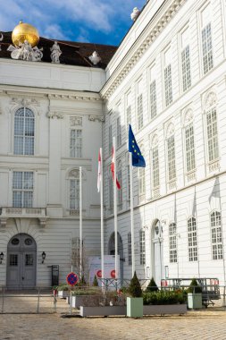 VIENNA, AUSTRIA, 19 Şubat 2022: Avusturya Parlamentosu