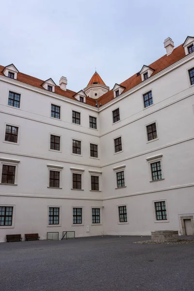 Biały Zamek Bratysławie Słowacja — Zdjęcie stockowe