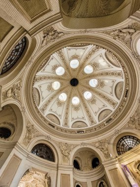 VIENNA, AUSTRIA, 19 FEBRUARY 2022: Dome of the Hofburg