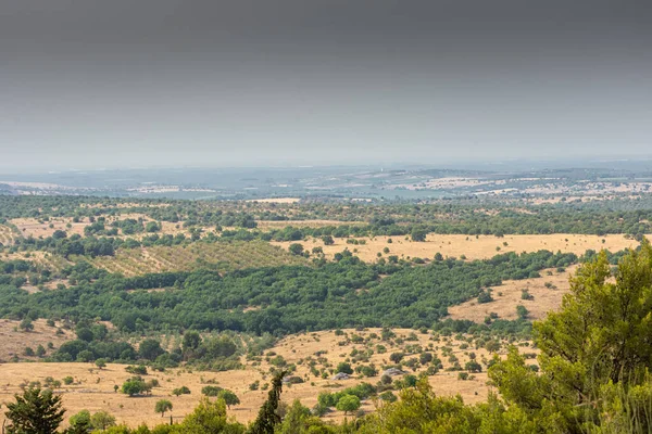 Castel Del Monte Dağ Şatosu Andria Apulia Talya Bir Tepedeki — Stok fotoğraf