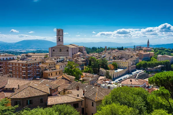 Perugia şehri, Umbria, İtalya