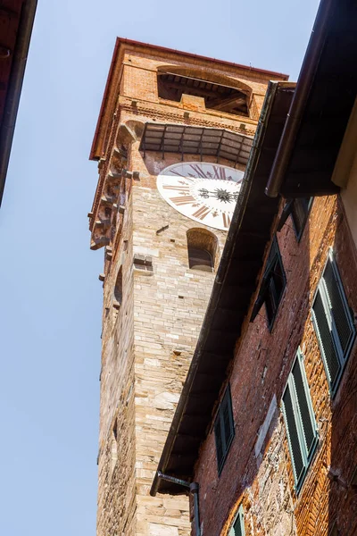 Guinigi Tower Historickém Centru Města Lucca Itálie — Stock fotografie
