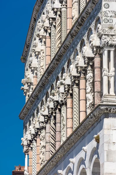 Iglesia San Michele Lucca Toscana Italia — Foto de Stock