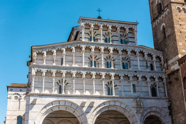 Καθεδρικός Ναός Της Lucca Τοσκάνη Ιταλία — Φωτογραφία Αρχείου