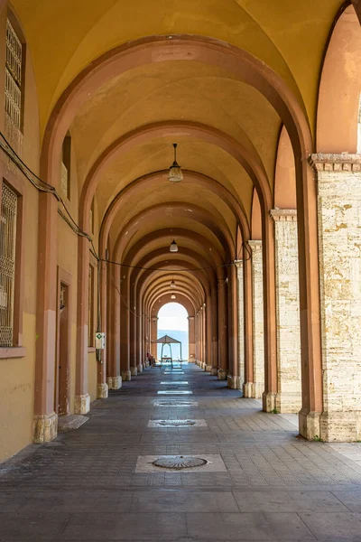 Porticoes Perugia Umbria Włochy — Zdjęcie stockowe