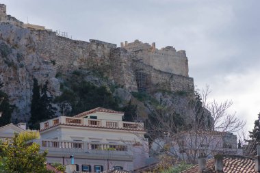 Agora, Atina, Yunanistan Akropolis'e görünümünü