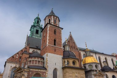 Polonya 'nın Krakow Wawel Katedrali