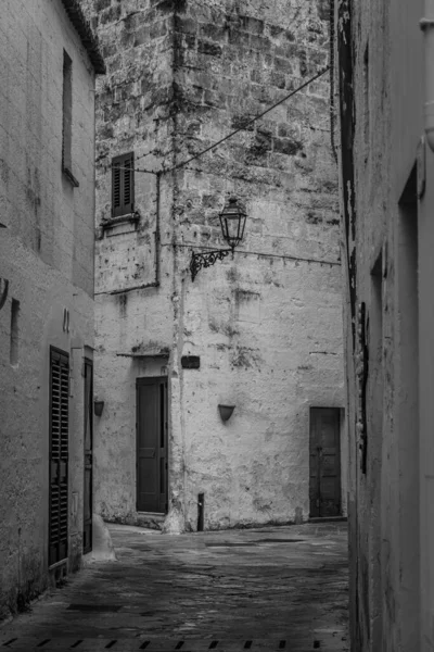 Rue Pictoreque Dans Ville Médiévale Specchia Salento Pouilles Italie — Photo