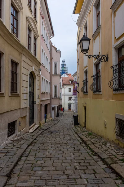 Bratislava Eslováquia Fevereiro 2022 Rua Centro Histórico — Fotografia de Stock