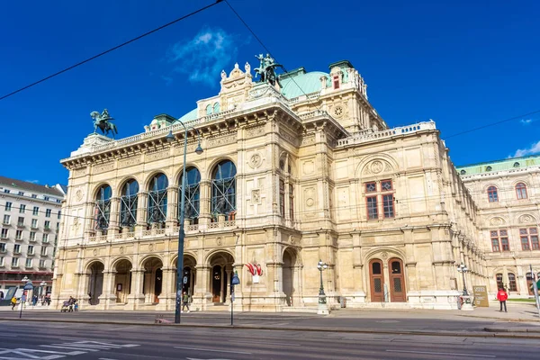 Vienne Autriche Fevrier 2022 Vue Opéra — Photo